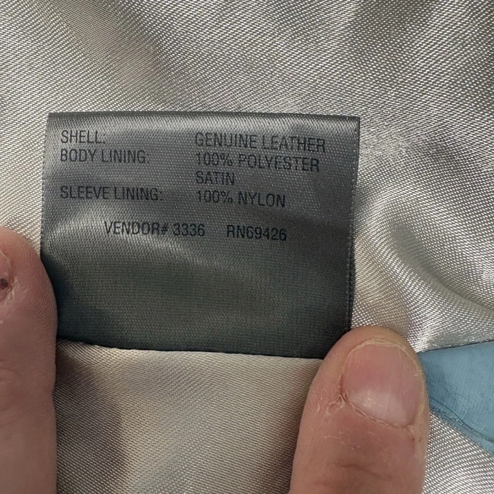 Wilsons Leather Black Trench Coat Y2K - Picture 4 of 12